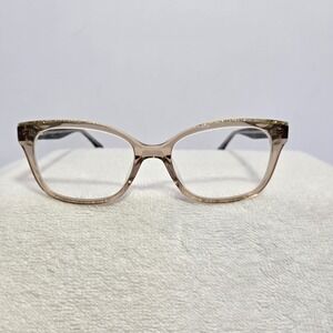 Kay Unger New York K245 Tan Gold Trim 52-17-140 Eyeglasses ***Frames Only***